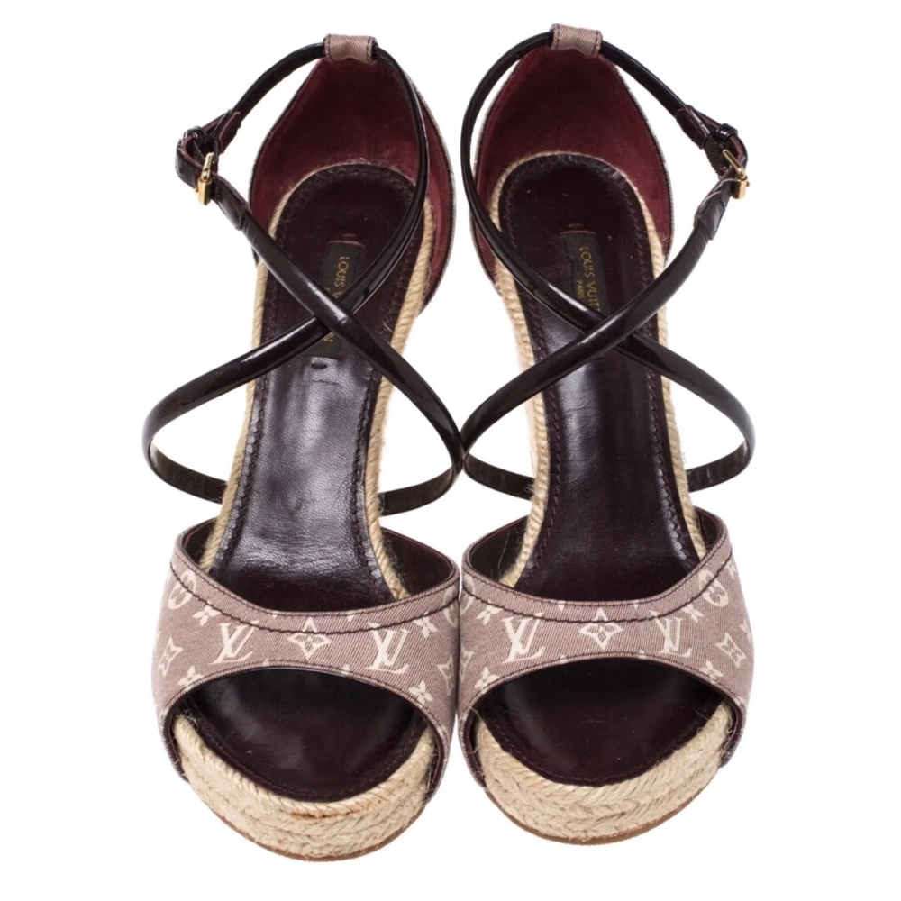 Louis Vuitton Espadrille Wedges
